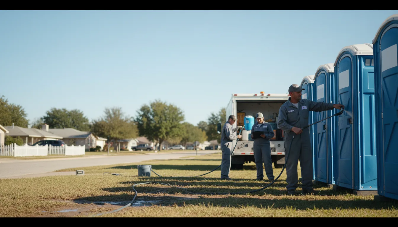 Long-Term Portable Toilet Rental in Canfield, OH near me